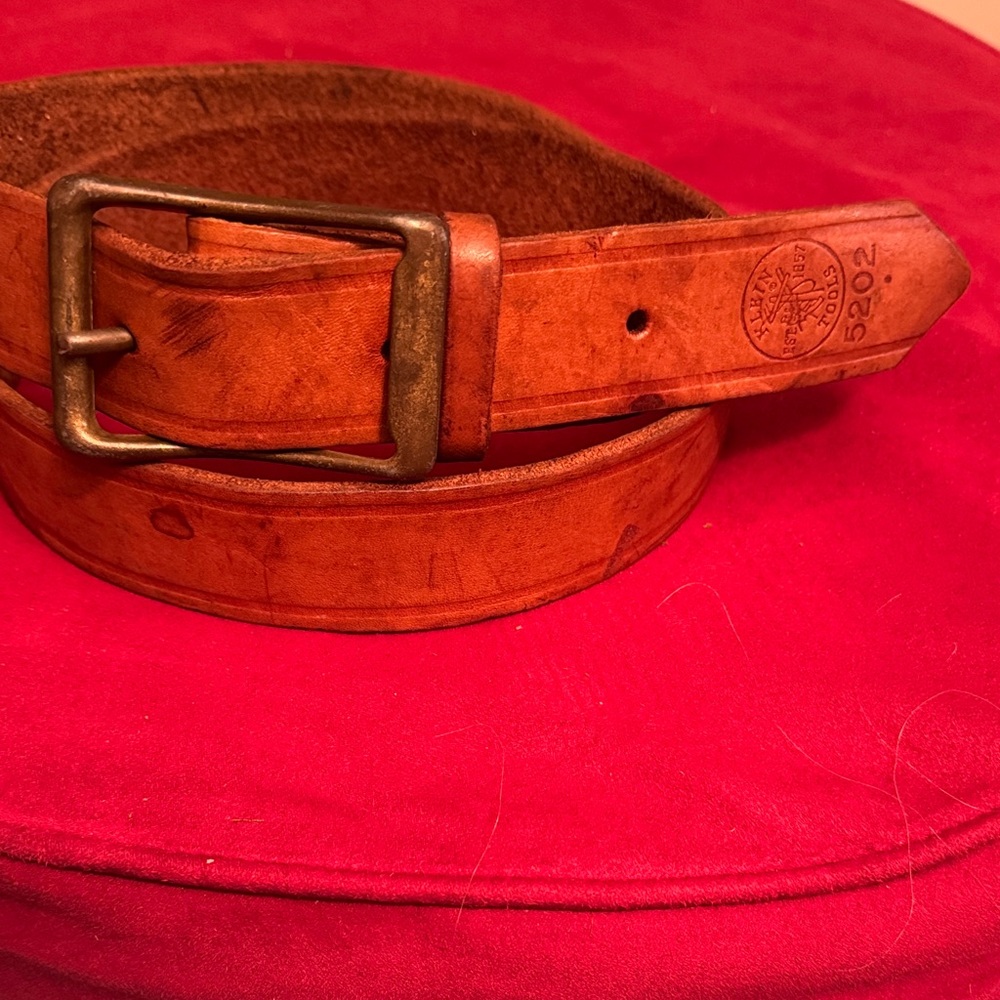 Classic Brown Leather Belt